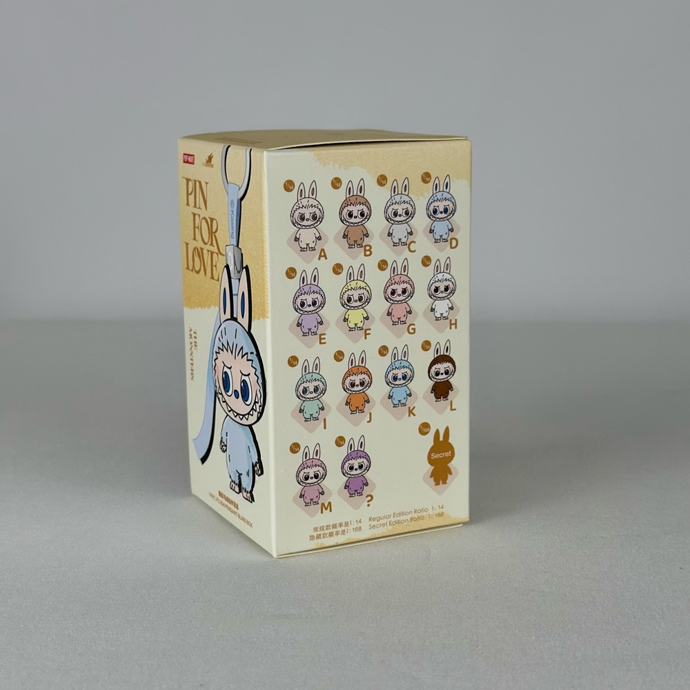 Pop Mart THE MONSTERS Pin for Love Labubu Blind Box, Letter “B” ** UNOPENED ** - Picture 5 of 9